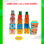 CUBO APIL 1 AL 5 CON DISEÑO