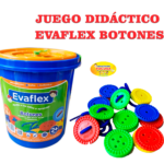 BALDE BOTONES GEOMETRICOS X 170 PCS EVAFLEX