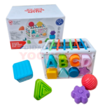 CUBO ENCAJE PLASTIC0 SHAPE 14 PCS