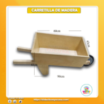 Carretilla de madera