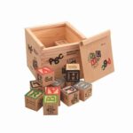 Cubo didáctico ABC  DE 27 PCS