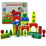 Juego bloque de construcción castillo
