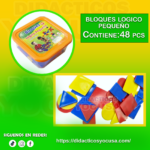 BLOQUE LOGICO PEQUEÑO X 48 PCS -