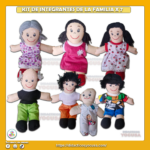 KIT DE INTEGRANTES DE LA FAMILIA X 7 CUNA MAS