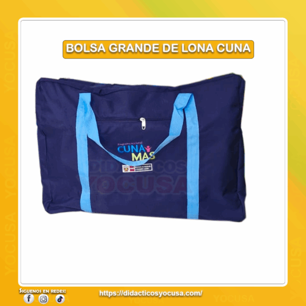 BOLSA GRANDE DE LONA CUNA
