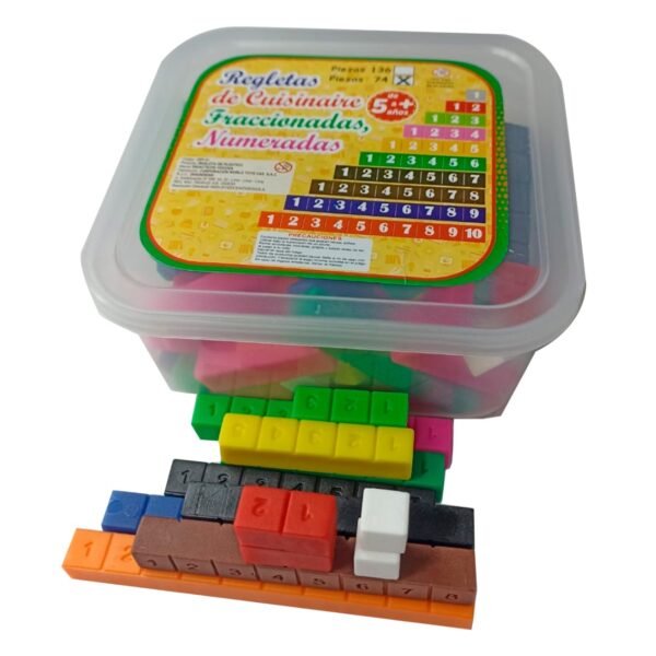 REGLETA X 74 NUMERADA