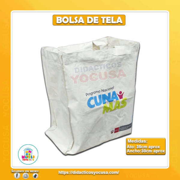 BOLSA DE TELA  CUNA