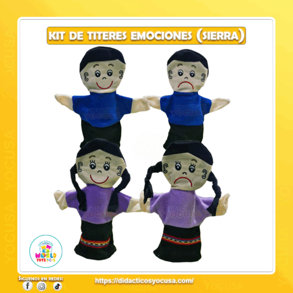 TITERE DE EMOCIONES X 4 SIERRA MANOPLA