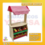 TIENDAS DE MADERA 1.40MTX70X40 CM
