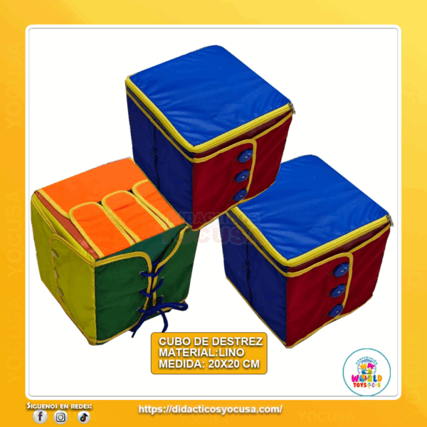 CUBO DE DESTREZA ECONOMICO 20X20 -