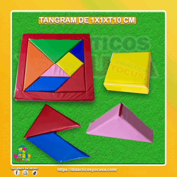TANGRAN DE 1X1XT10 CM