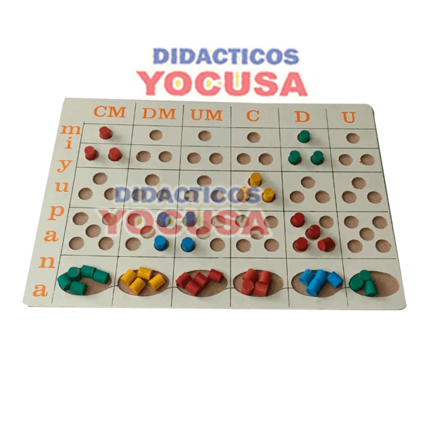 YUPANA DE MADERA