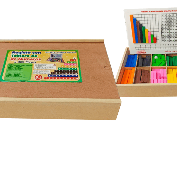 REGLETA NUMERADA  X 305 PCS CON TABLERO
