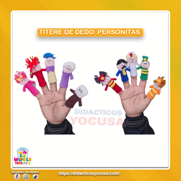 TITERE DEDO PERSONAS -