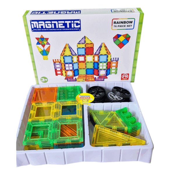POLIEDRO IMANTADO X 76 PCS COLORES