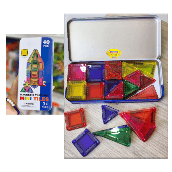 POLIEDRO MAGNETICO X 40 PCS LATA