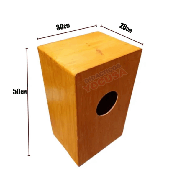 CAJON MUSICAL GRANDE 50 X30X22