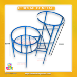 PEDESTAL DE METAL