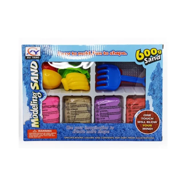 ARENA MAGICA CON MOLDES 600 G