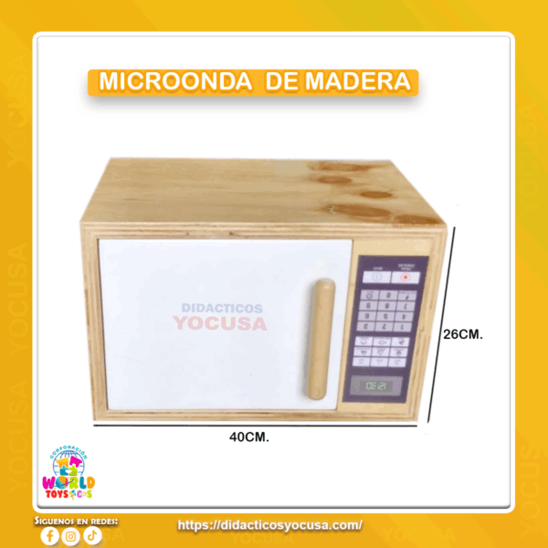MICROONDA DE MADERA