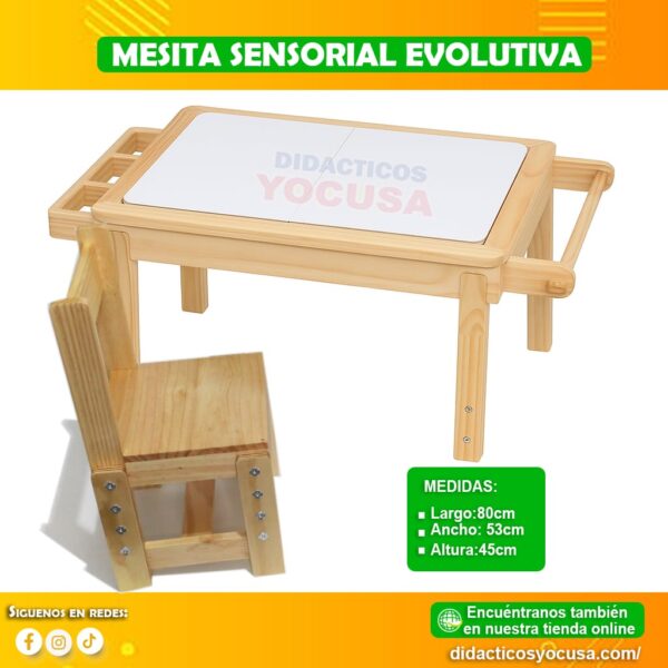 MESITA SENSORIAL EVOLUTIVA