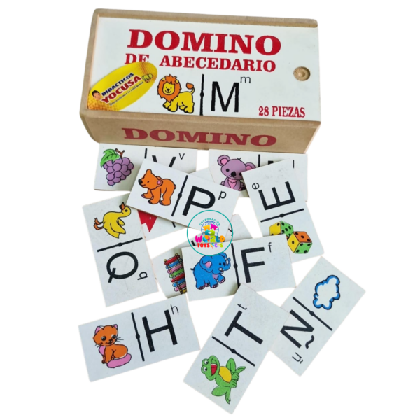DOMINO ABC DE MADERA