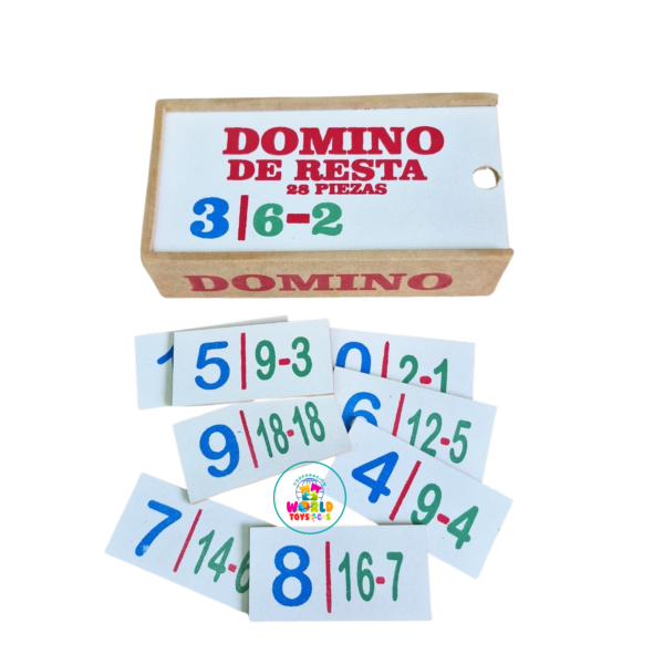 DOMINO DE RESTA MADERA