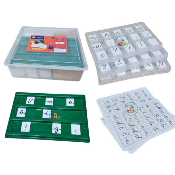 KIT DE LETRAS MOVILES  ( 250 PCS ) EL BUHO LUIGI