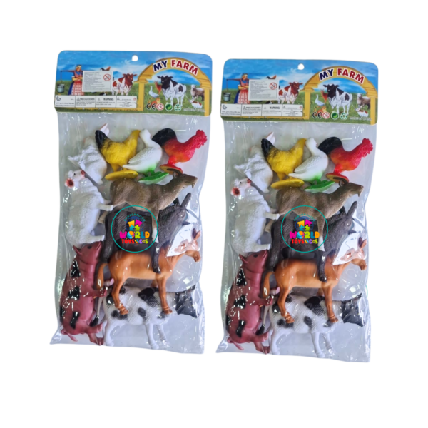 ANIMAL GRANJA X 10 PCS BOLSA -