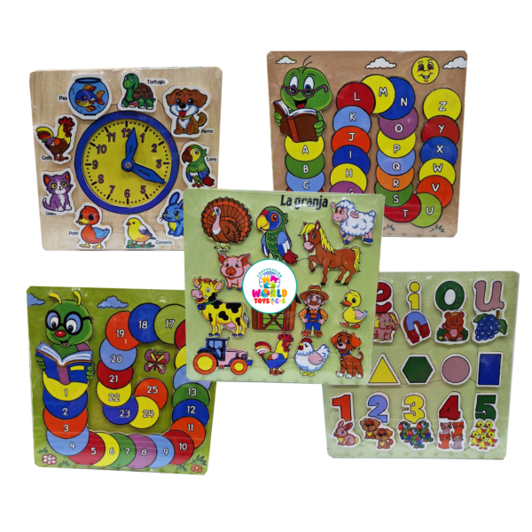 ROMPECABEZA ENCAJE ALTO RELIEVE VARIADO