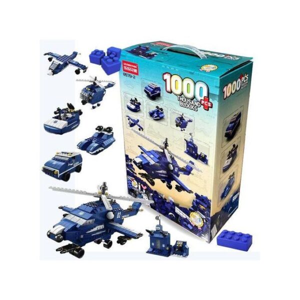 LEGO X 1000 PCS HELICOPTERO