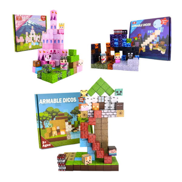 LEGO IMANTADO DE 100 PCS MINICRAF