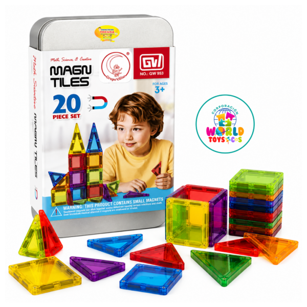 POLIEDRO MAGNETICO X 20 PCS LATA