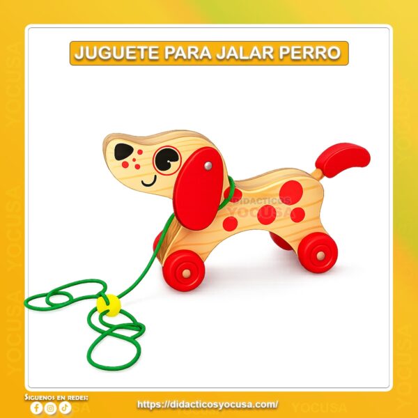 JUGUETE PARA JALAR PERRO CUNA