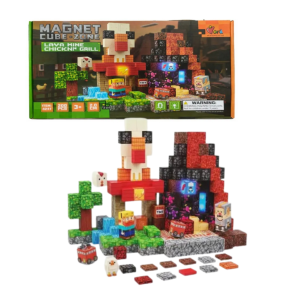 CUBOS MAGNETICO X 200 PCS LEGO