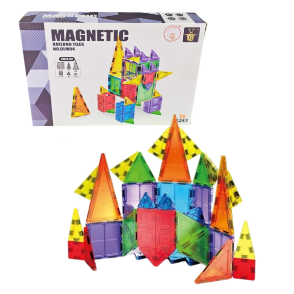 POLIEDRO IMANTADO X 68 PCS CAJA PLOMO -