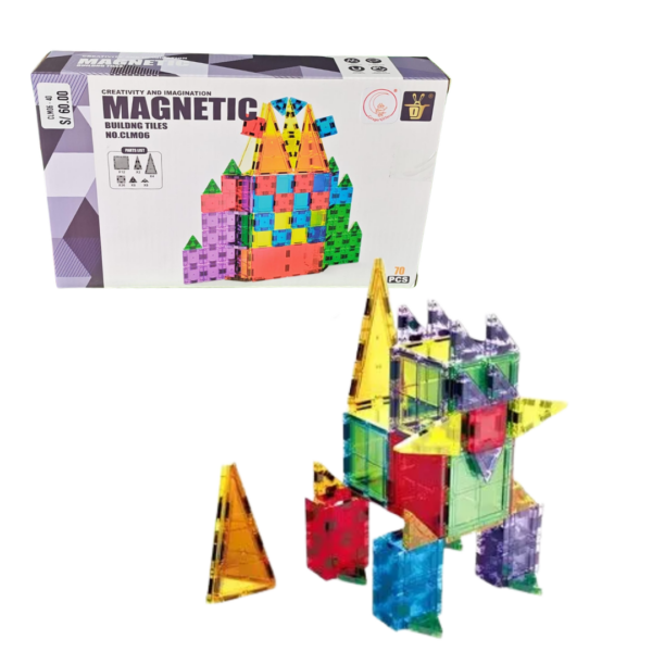 POLIEDRO IMANTADO X 70 PCS CAJA PLOMO