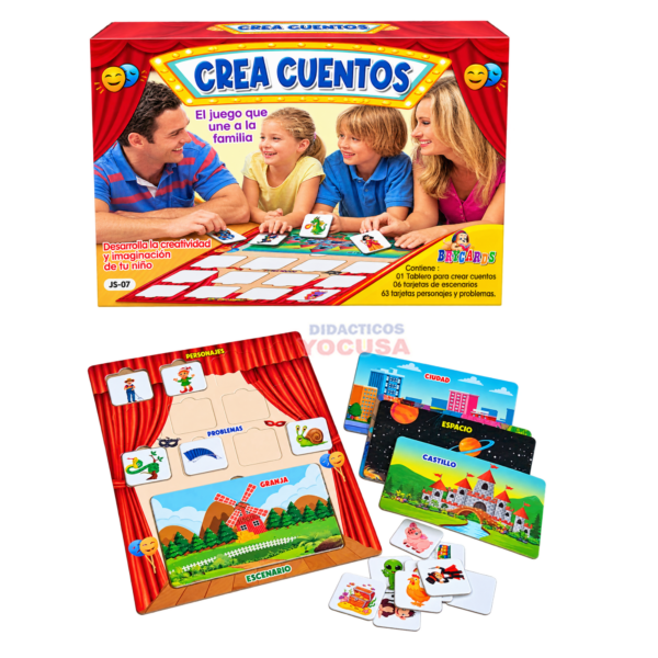 JUEGO DE CREA CUENTOS BRYCARD