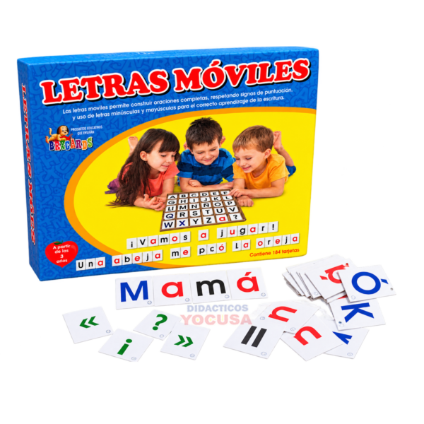 LETRA MOVIL CAJA AZUL BRYCARD