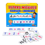 JUEGO DE LETRAS CURSIVA