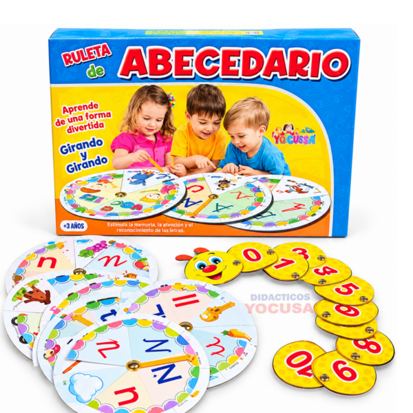 RULETA DE ABECEDARIO BRYCARD