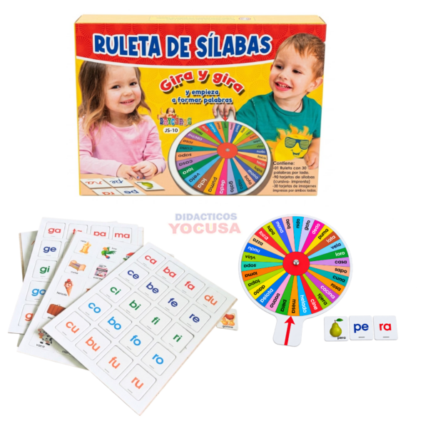 RULETA DE SILABAS