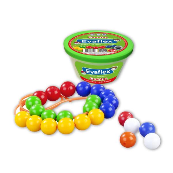 CUENTAS EVAFLEX  x 36 PCS