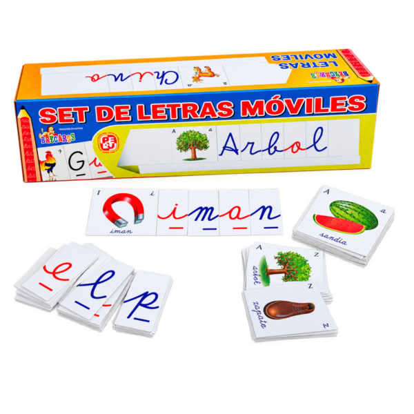 SET LETRA MOVIL CAJA BRYCARD